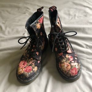 Floral Dr. Martens